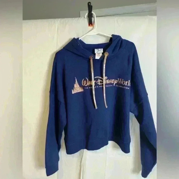 NWT -DISNEY PARKS LIMITED 50th Anniversary w/Gold Logo Sweatshirt (Adult Large) - Picture 1 of 5